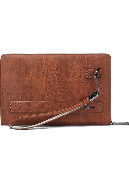 Yeni Stil Erkek Cüzdan Uzun Pu Çift Fermuarlı El Çantası (Yurt Dışından) indirimleri