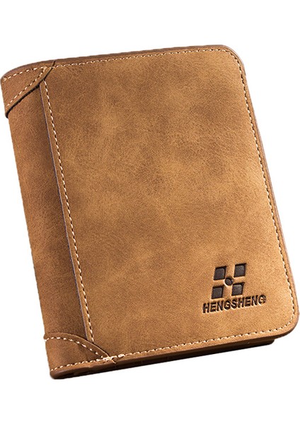 Erkek Cüzdan Kısa Nubuk Vintage Üç Katlı (Yurt Dışından) modelleri