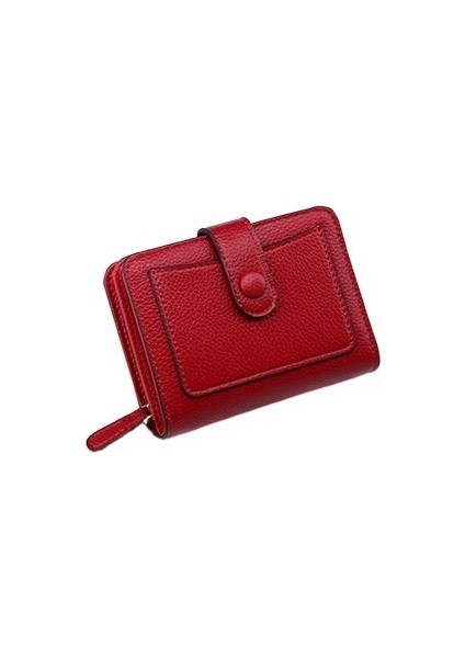 Bifold Kısa Çok Fonksiyonlu Toka Cüzdan Cüzdan (Yurt Dışından)