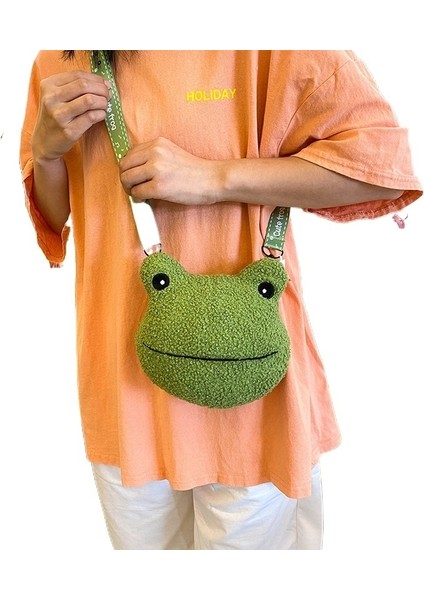 Sevimli Çirkin Kurbağa Bebek Messenger Çanta (Yurt Dışından)