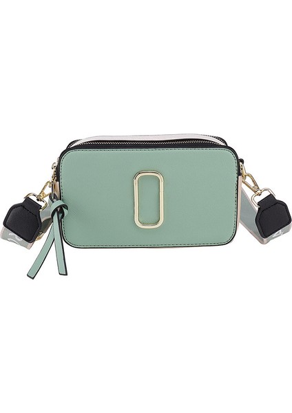 Basit Tahıl Dokusu Kadın Çantası Moda Omuz Askılı Çanta (Yurt Dışından)