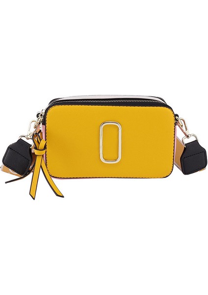 Basit Tahıl Dokusu Kadın Çantası Moda Omuz Askılı Çanta (Yurt Dışından)