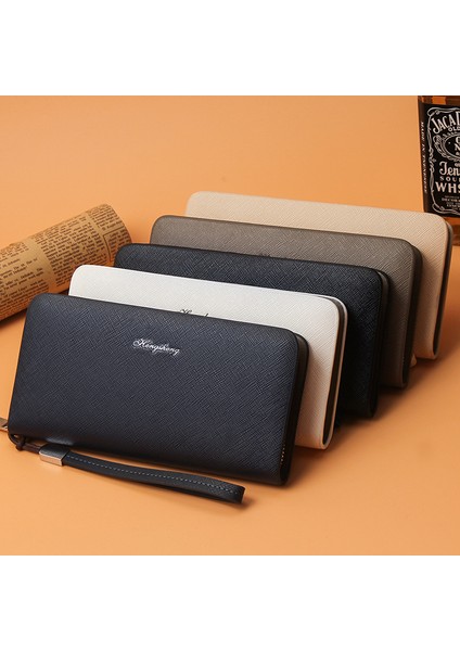 Casual Clutch Uzun Çok Fonksiyonlu Erkek Cüzdanı (Yurt Dışından) fiyatları