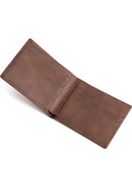 Retro Pu Deri Erkek Cüzdan Yatay (Yurt Dışından) fiyatları