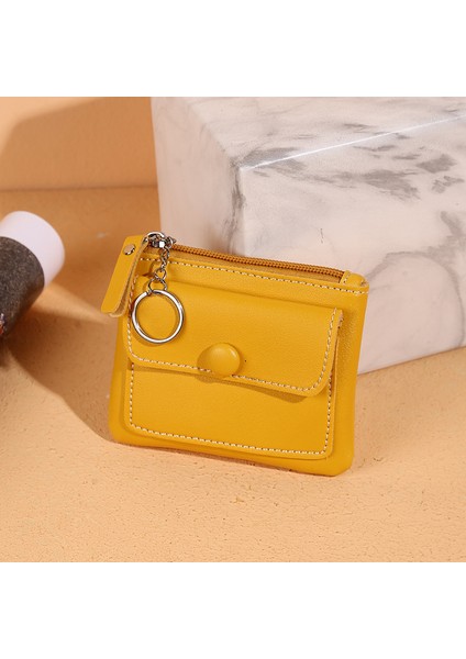 Yeni Kadın Kısa Macaron Çift Cepli Cüzdan (Yurt Dışından)