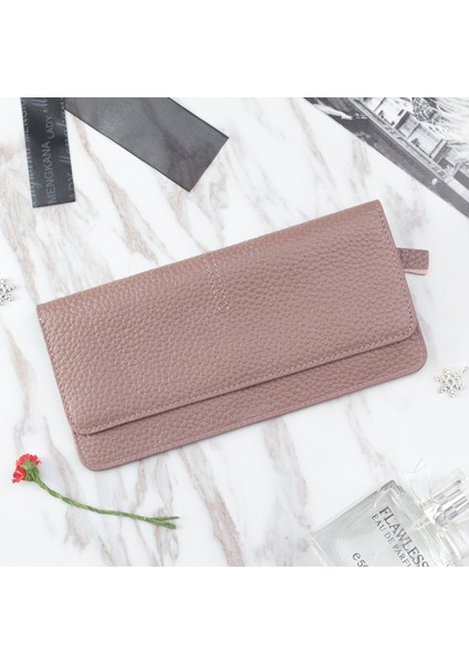 Yeni Bayan Uzun Çok Kartlı Fermuarlı Cüzdan (Yurt Dışından)