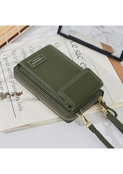 Kadın Yeni Cep Telefonu Çantası Moda Tek Omuz Çapraz Cüzdan (Yurt Dışından)