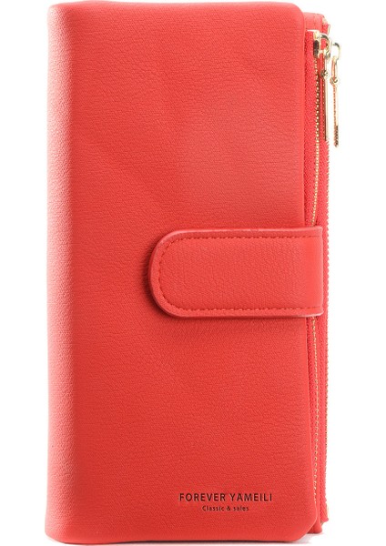 Kore Tarzı Orta Boy Cüzdan Bayanlar Debriyaj Cüzdan Cüzdan (Yurt Dışından)