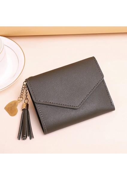 Kırpılmış Püskül Kolye Ucu Liçi Cüzdan Kartlık (Yurt Dışından)