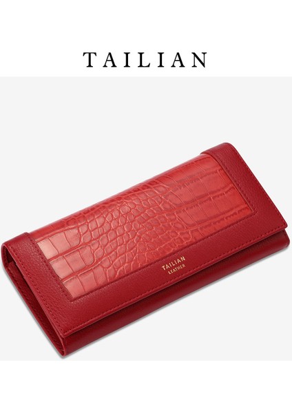 Cüzdan Bayan Timsah Desenli Clutch Çok Fonksiyonlu Cüzdan (Yurt Dışından) modelleri