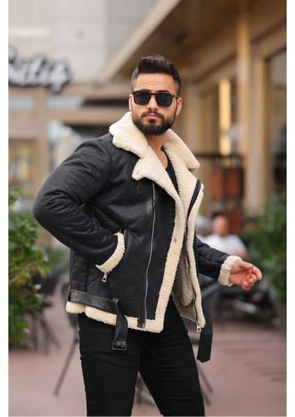 Lamine Deri Kruvaze Mont fiyatları