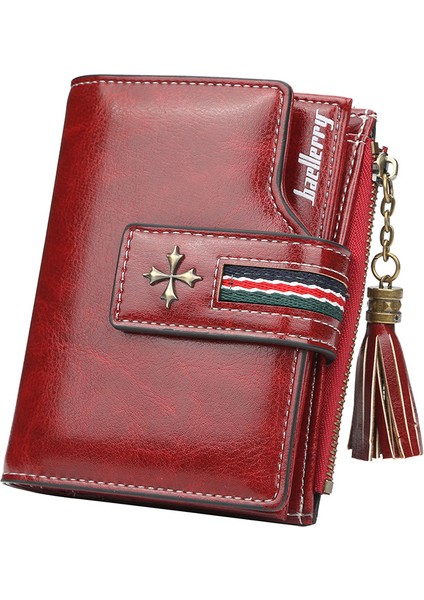 Yeni Kişiselleştirilmiş Püskül Fermuar Bayan Küçük Cüzdan (Yurt Dışından)