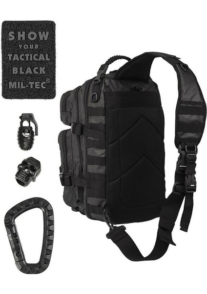 Miltec One Strap Assault Lg Tactıcal Black Çanta