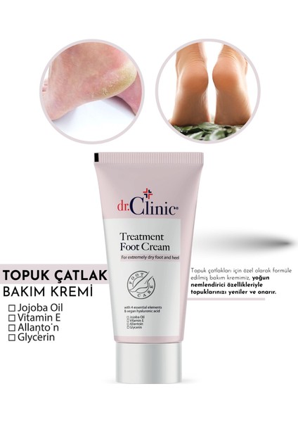 Topuk Çatlak Bakım Kremi 50 ml