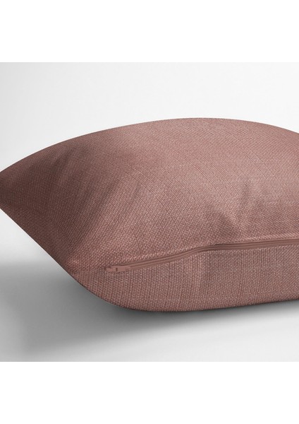 2'li Keten Görünümlü Kırlent Kılıfı Pembe fiyatları