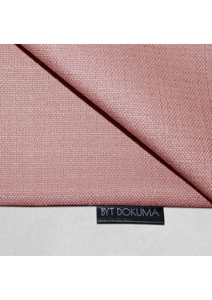 2'li Keten Görünümlü Kırlent Kılıfı Pembe modelleri