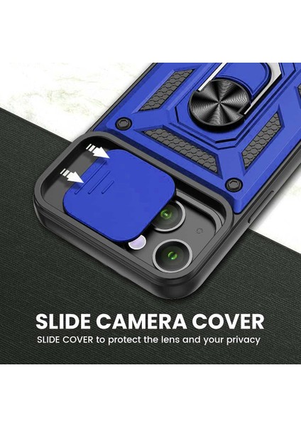 Apple iPhone 11 Uyumlu Kızaklı Kamera Korumalı Tank Kılıf fiyatları
