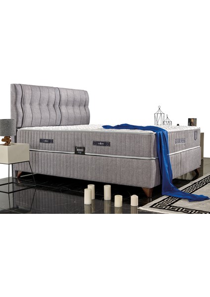 Coolness Baza+Başlık Tek Kişilik 90X190 cm ( Yatak Dahil Değildir)
