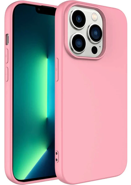 iPhone 14 Pro Max - Uyumlu Mayaks Mara Lansman Kapak-Pembe