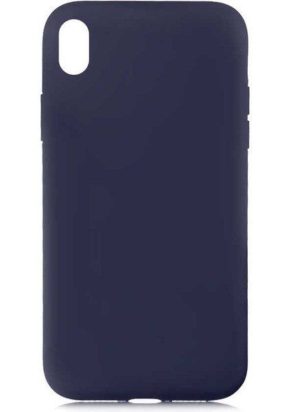 iPhone Xr 6.1 - Uyumlu Zore Lsr Lansman Kapak-Lacivert
