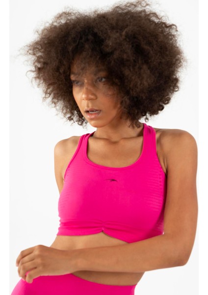 SlimFit Kadın Atlet Yaka Kolsuz Fuşya Bra 813090 fiyatları