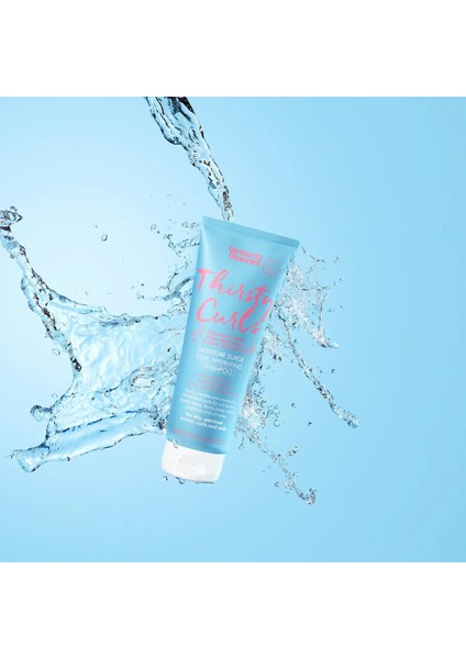 Thirsty Curls Nemsiz Kıvırcık Saçlar Için Hyaluronic Acid Içerikli Nemlendirici Şampuan 250 ml