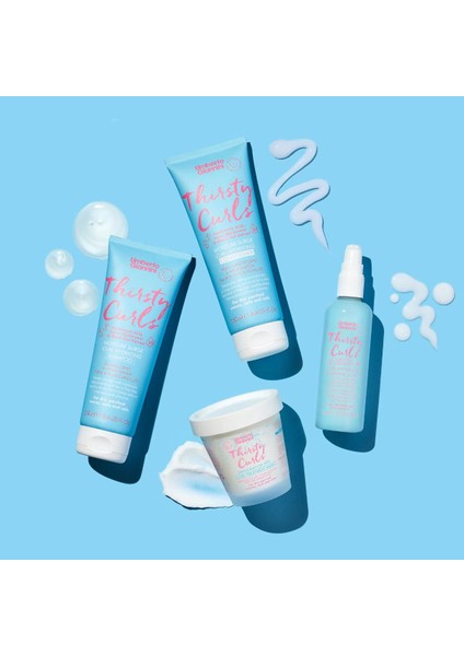Thirsty Curls Nemsiz Kıvırcık Saçlar Için Hyaluronic Acid Içerikli Nemlendirici Şampuan 250 ml