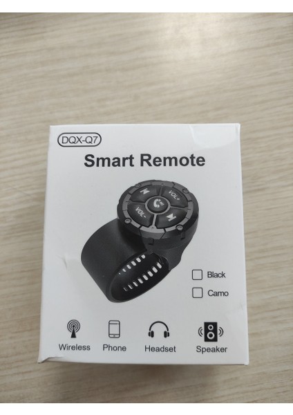 Peri Store Kablosuz Bluetooth Uzaktan Kumanda. Motosiklet, Bisiklet Gidon, Araba Direksiyon Aparatı Pilli