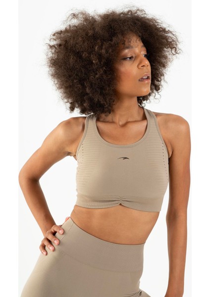 SlimFit Kadın Atlet Yaka Kolsuz Açık Vizon Bra 813090 fiyatları