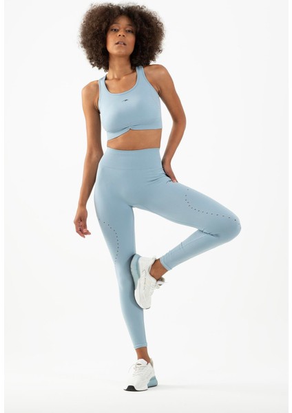 SlimFit Kadın Atlet Yaka Kolsuz Sisli Mavi Bra 813090 indirimleri