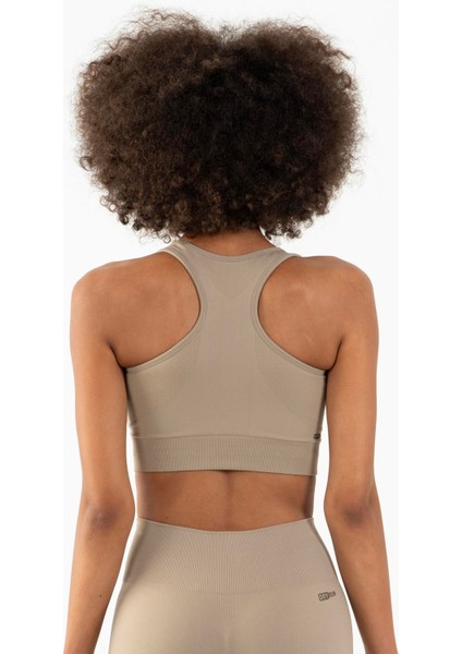 SlimFit Kadın Atlet Yaka Kolsuz Açık Vizon Bra 813090 modelleri