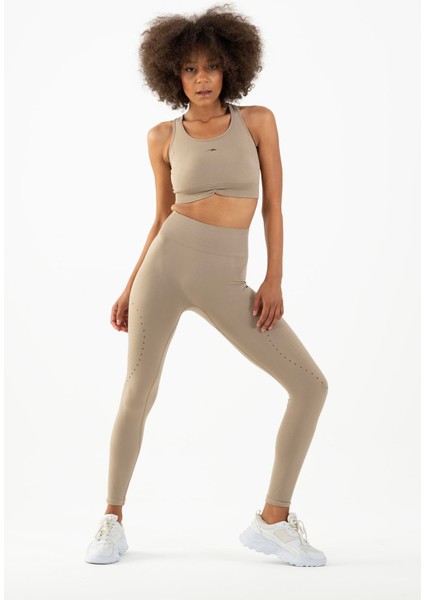 SlimFit Kadın Atlet Yaka Kolsuz Açık Vizon Bra 813090 fırsatları