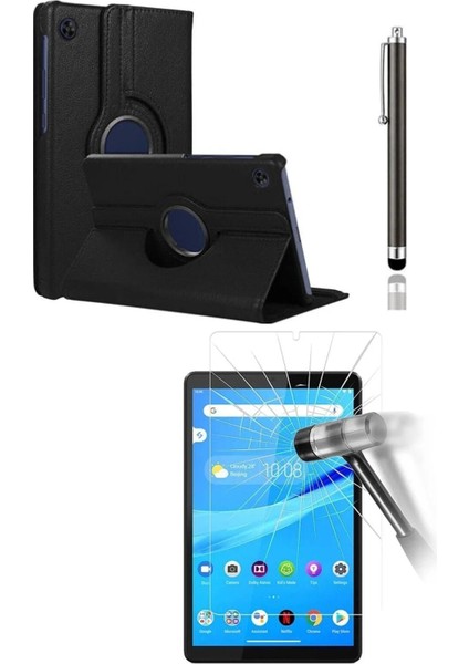 Lenovo Tab M8 TB-8505F 8 Inç ZA5G0100TR 360° Dönerli Tablet Kılıfı 3lü Set