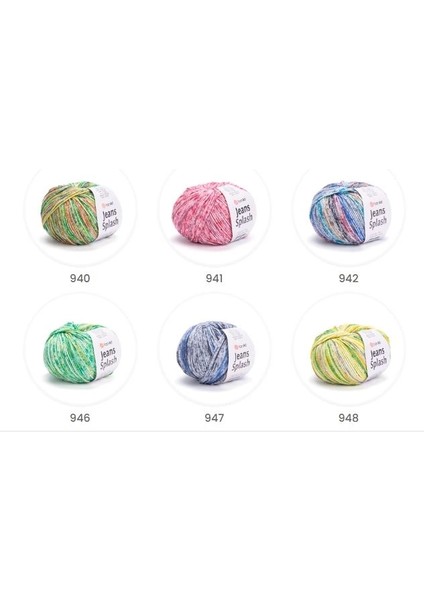 Yarn Art Jeans Splash 943