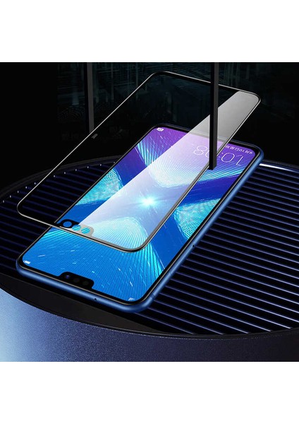 Huawei P20 Lite Uyumlu Davin 5d Privacy Cam Ekran Koruyucu