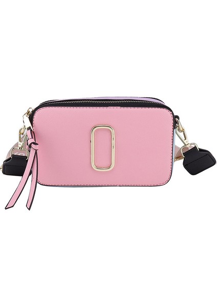 Basit Tahıl Dokusu Kadın Çantası Moda Omuz Askılı Çanta (Yurt Dışından)