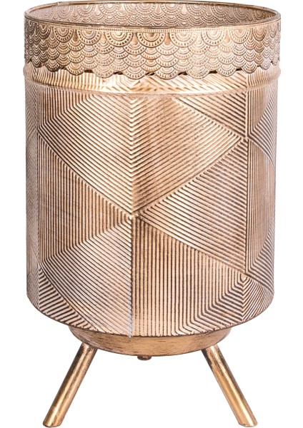 Metal Saksı Ayaklı 28X45,5 Cm.