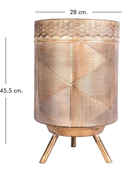 Metal Saksı Ayaklı 28X45,5 Cm. fırsatları