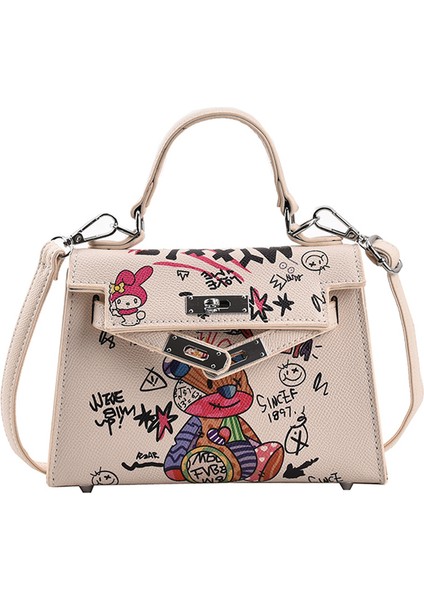 Yeni Trendy Moda Messenger Çanta Taşınabilir Kelly Küçük Kare Çanta (Yurt Dışından)