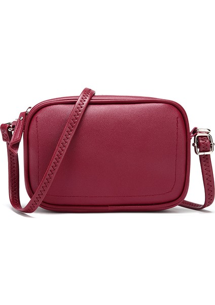 Çok Yönlü Küçük Kare Çanta Moda Messenger Çanta Omuz Çantası Bayan Çantası (Yurt Dışından)