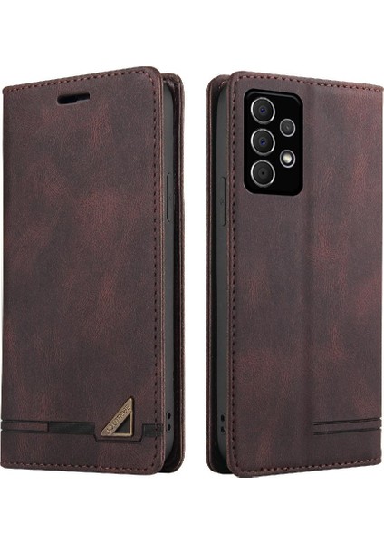 Samsung Galaxy A72 5g Kickstand Premium Deri Premium Deri Kılıf (Yurt Dışından) fiyatları