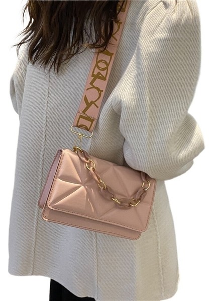 Yeni Rahat Trend Moda Omuz Küçük Kare Çanta Askılı Çanta (Yurt Dışından)