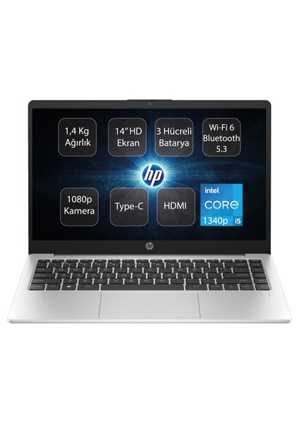 240 G10 Intel Core I5 1340P 16 GB 512 GB SSD 14" Hd Freedos Taşınabilir Bilgisayar 8A555EA