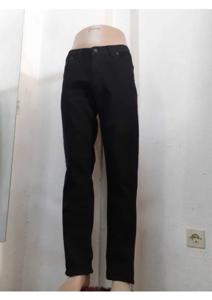 Siyah Bol Paça Erkek Pantolon