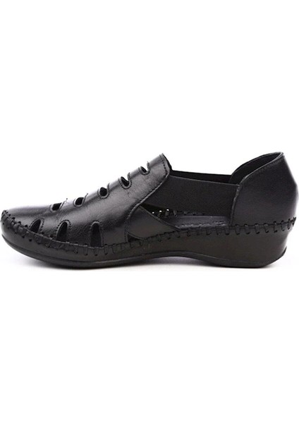 Hakiki Deri Ortopedik Rahat Günlük Comfort Kadın Sandalet 18791395 modelleri
