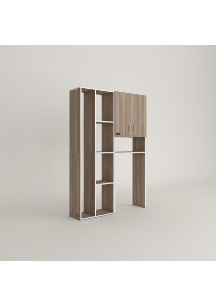 Kenzlife çamaşır makinesi dolabı veronikasüpürge crd 180*126*20 banyo arkalıksız raflı modelleri