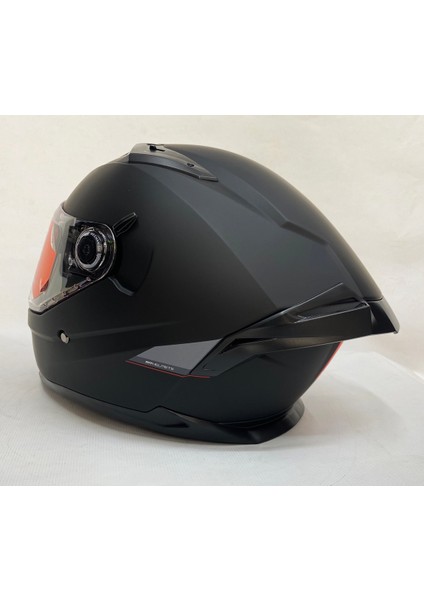 Braker Sv A1 Mat Siyah - Şefaf Vizörlü- Iç Güneş Vizörlü - Kapalı Motosiklet Kaskı modelleri