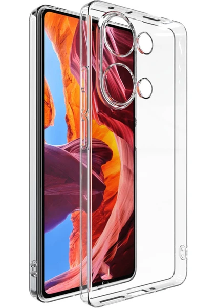 Poco M6 Pro 4g / Xiaomi Redmi Note 13 Pro 4g Slim Serisi Soft Tpu Silikon Kılıf - Şeffaf AL3324