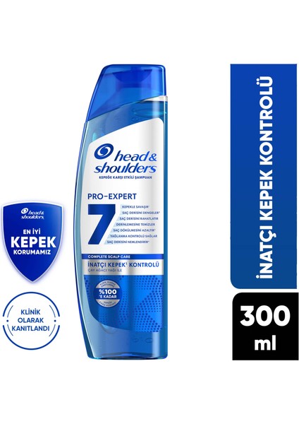 Head & Shoulders Kepek Karşıtı Etkili Pro-Expert 7 Kalıcı Kepek Kontrolü 300ml Şampuan