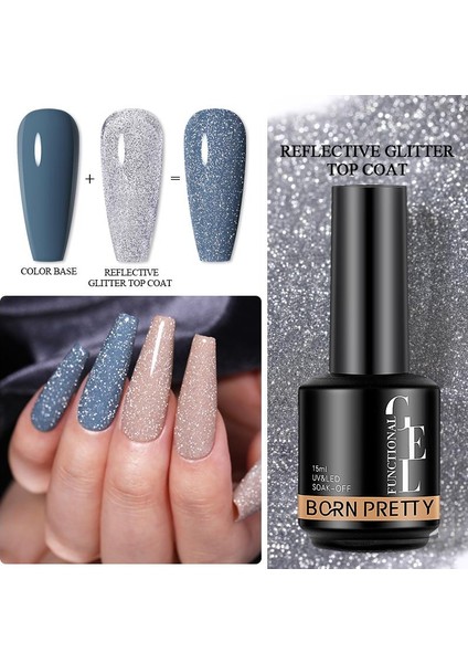 15ML Hema Free Reflective Top Coat (58401)